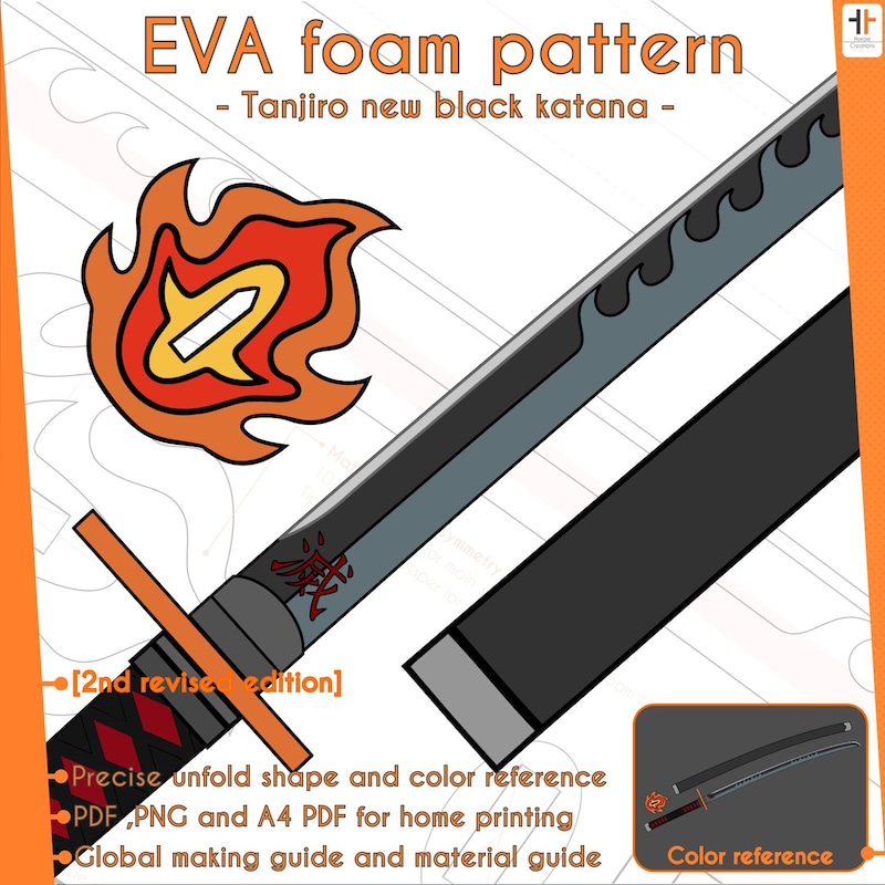 Tanjiro Cosplay Pattern - Etsy
