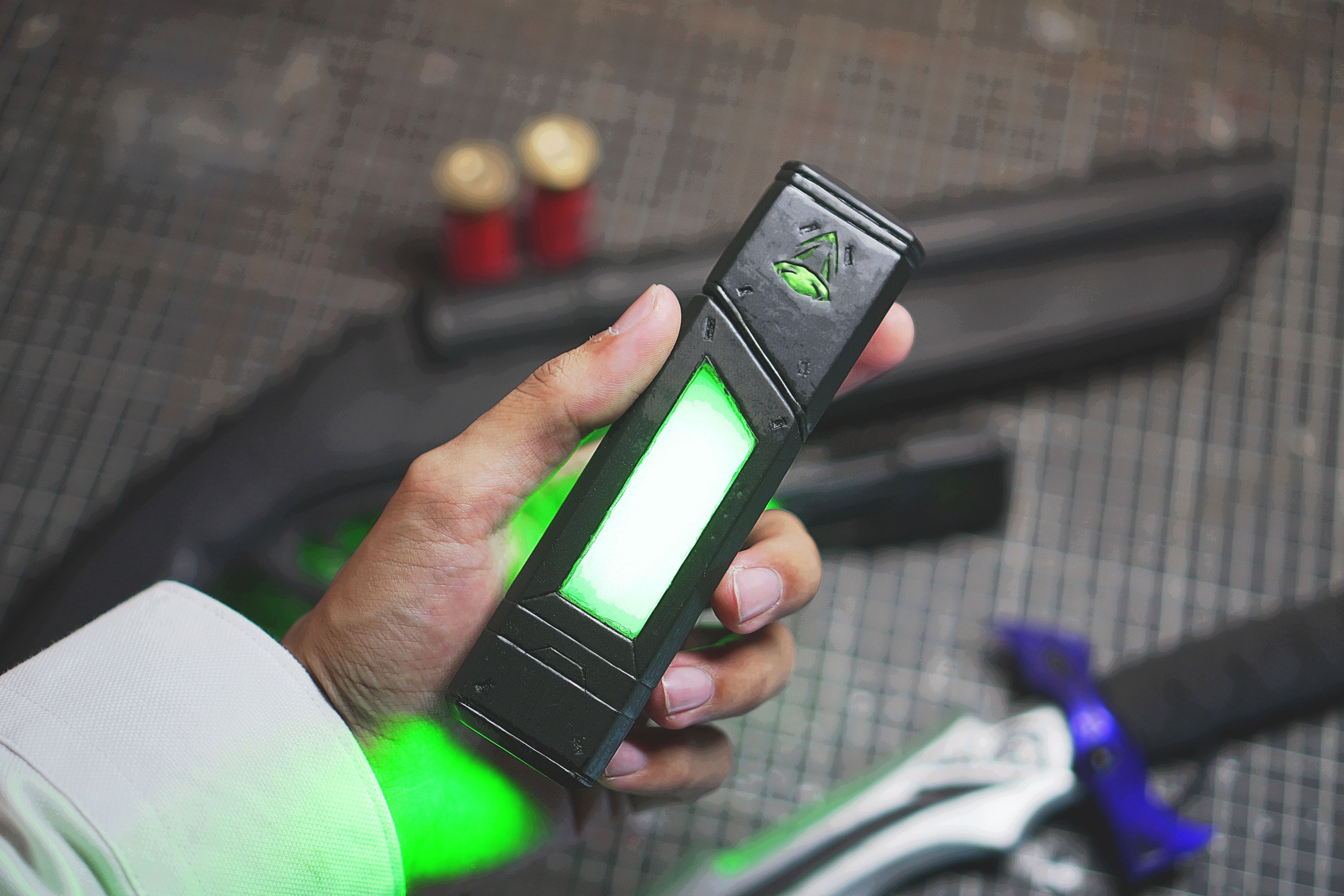 Valorant - Viper Canister With Green Light and Magnet Lock