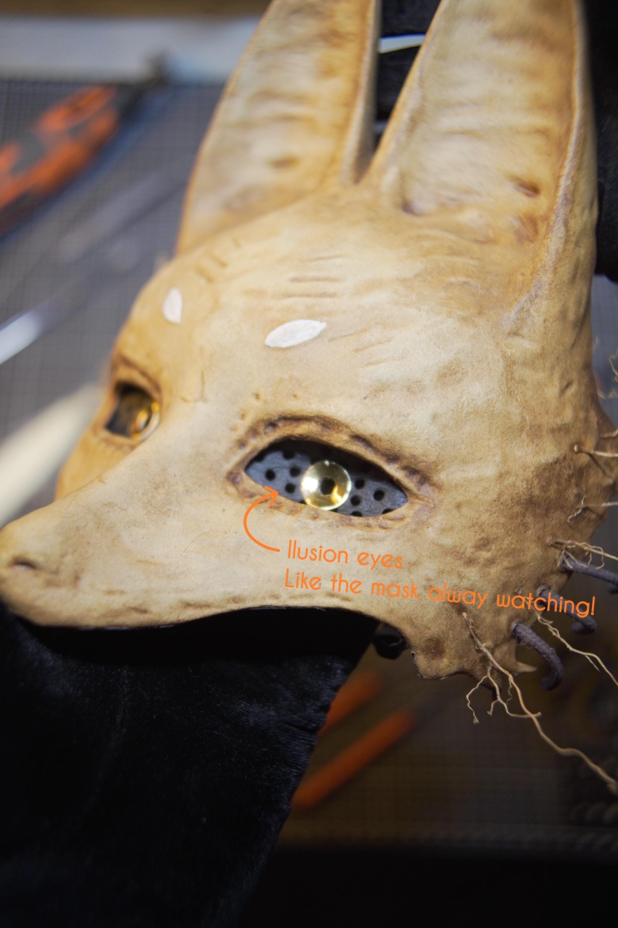Fox Mask Inspire From Silent Hill F - A Handmade Product - Etsy