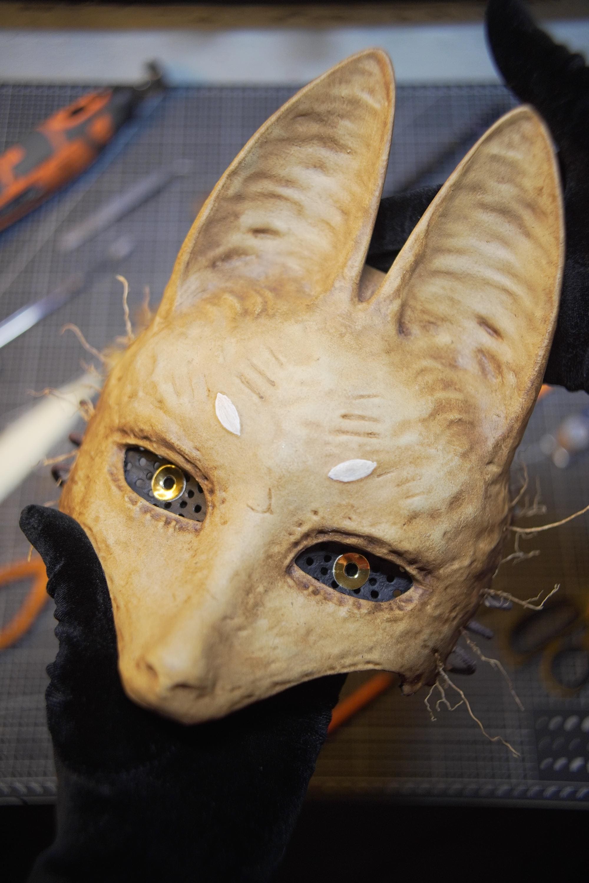 Fox Mask Inspire From Silent Hill F - A Handmade Product - Etsy