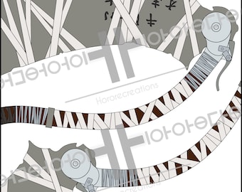Cosplay pattern&template - Saw cleaver - Bloodborne