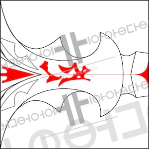 Cosplay pattern&template - Surtr prop - Arknights