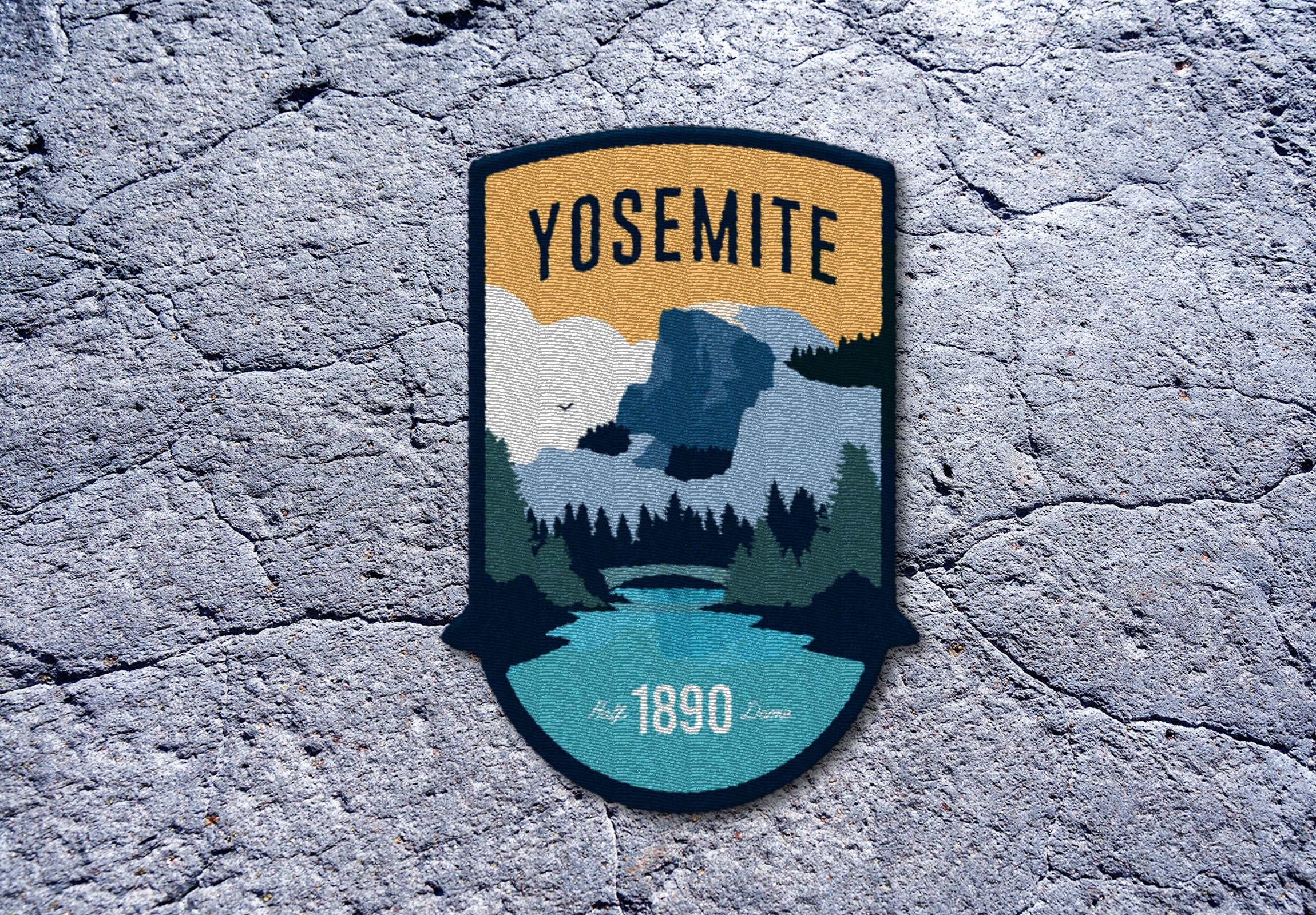 Yosemite National Park Patch Free Shipping | Etsy