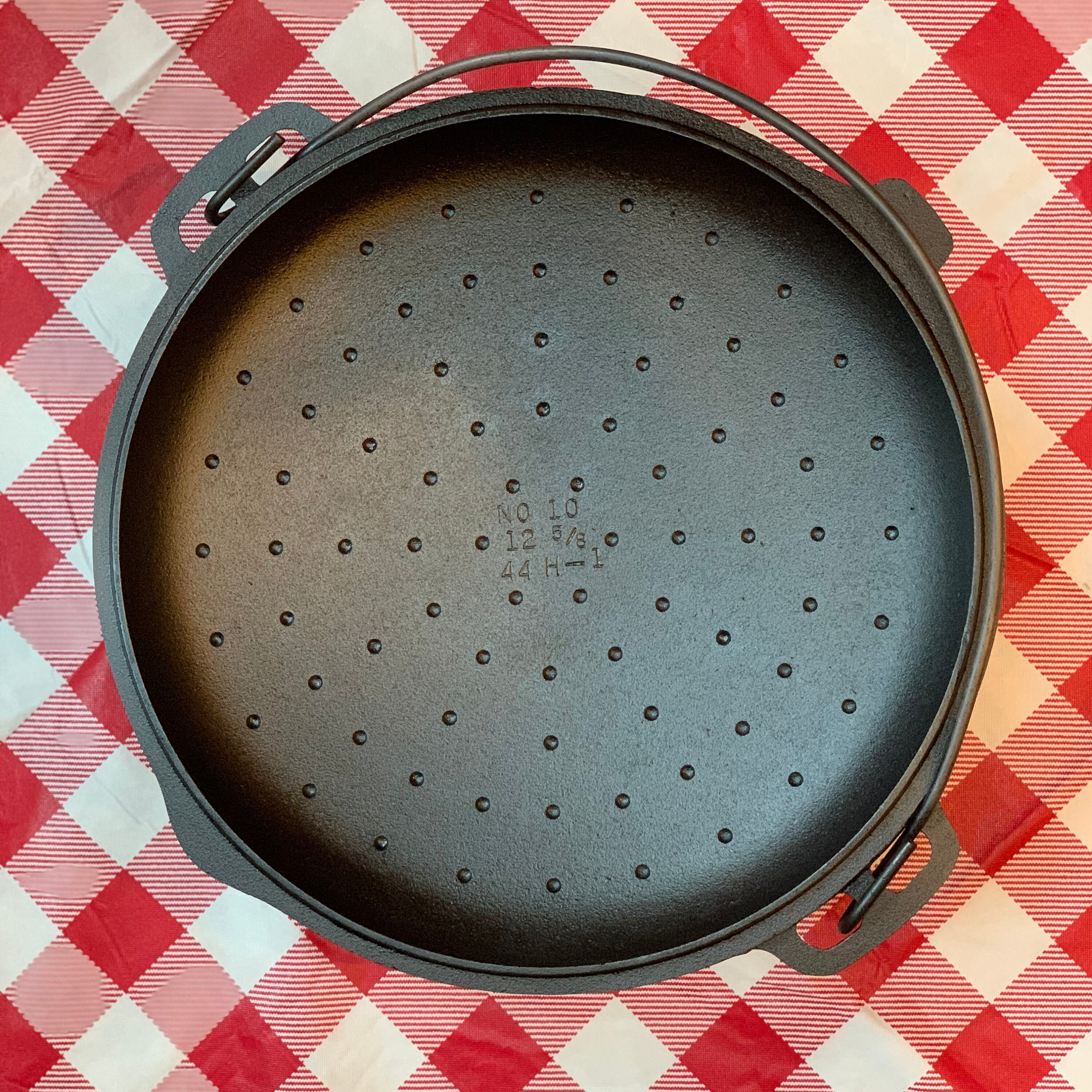 BSR Cast Iron Dutch Oven with Lid No. 10 12 5/8 Restored Etsy