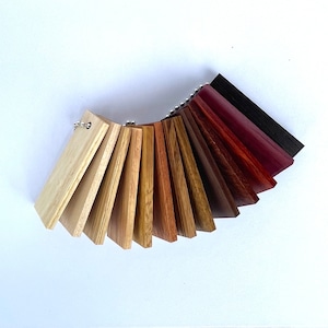 Exotic Wood Sample Set or Individual Pieces