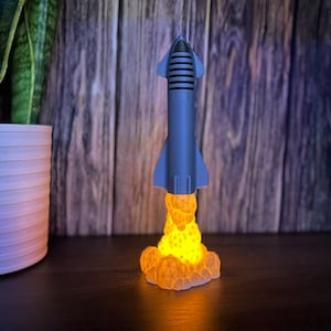 Lumière d'ambiance du vaisseau spatial Spacex