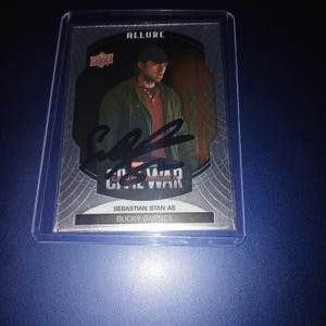 格安，最新作 ◇ UPPER DECK MARVEL ALLURE セバスチャン・スタン 直筆