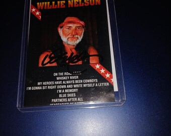 WILLIE NELSON signed autographed photo COA Hologram main image 1