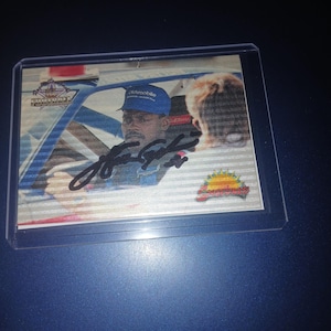 Walter Payton autographed   card with cert