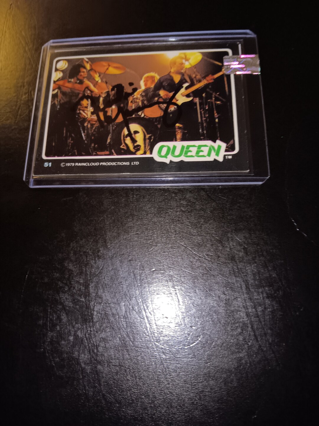 FREDDIE MERCURY signed autographed photo live aid COA Hologram