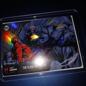 Grant Gustin autographed Flash card with Cert