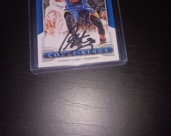 Stephen Curry autographed  card with coa