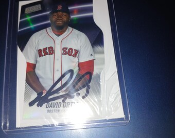 デビッド・オルティス直筆サインカード - Etsy 日本