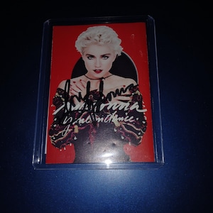 マドンナ　Madonna 直筆サイン入り オートグラフ フォトパネル　証明書付き マドンナ Madonna 直筆サイン入り オートグラフ フォトパネル