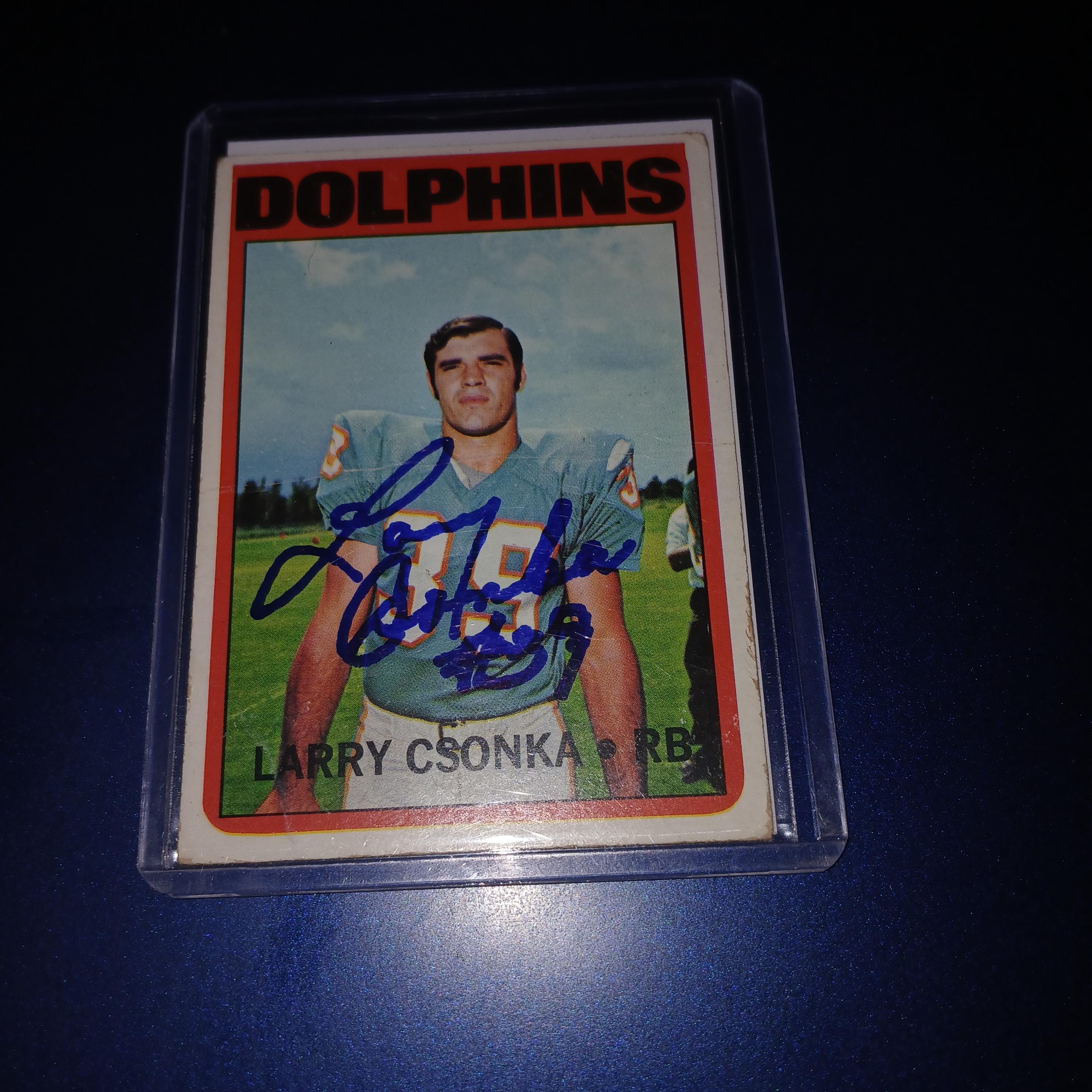 ラリー・ソンカの直筆サイン入りカード、証明書付き - Etsy 日本