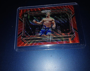 John Cena autographed card with COA