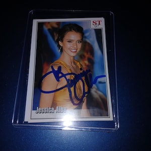 Jessica Alba Autograph - Etsy