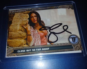 Megan Fox Certified Autographed Card. - Etsy