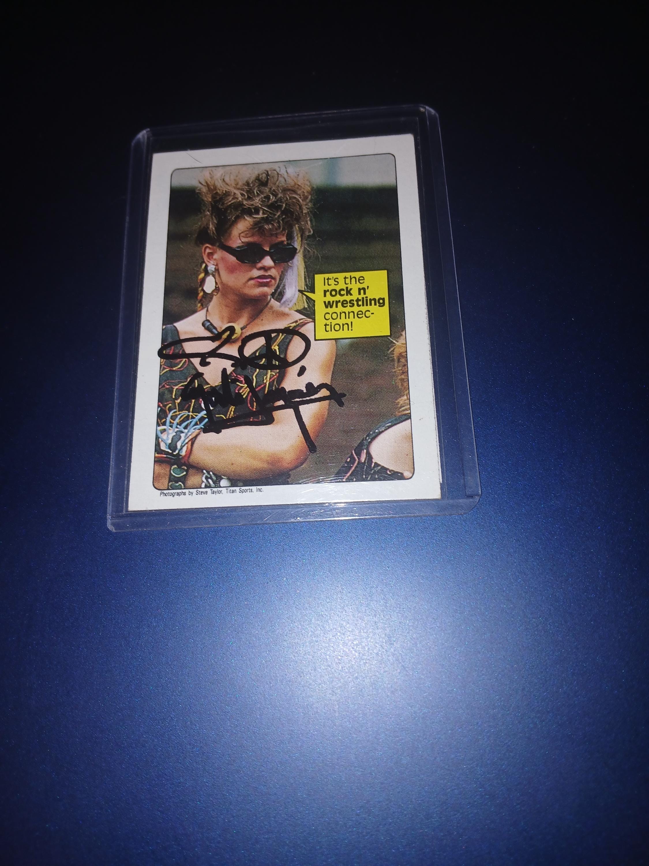 シ*ロ様 Cyndi Lauper 直筆サイン入り 楽譜ポスター Cyndi Lauper Signed 30th Anniversary Tour Poster She's So