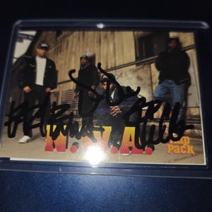 Ice cube autograph - Etsy 日本