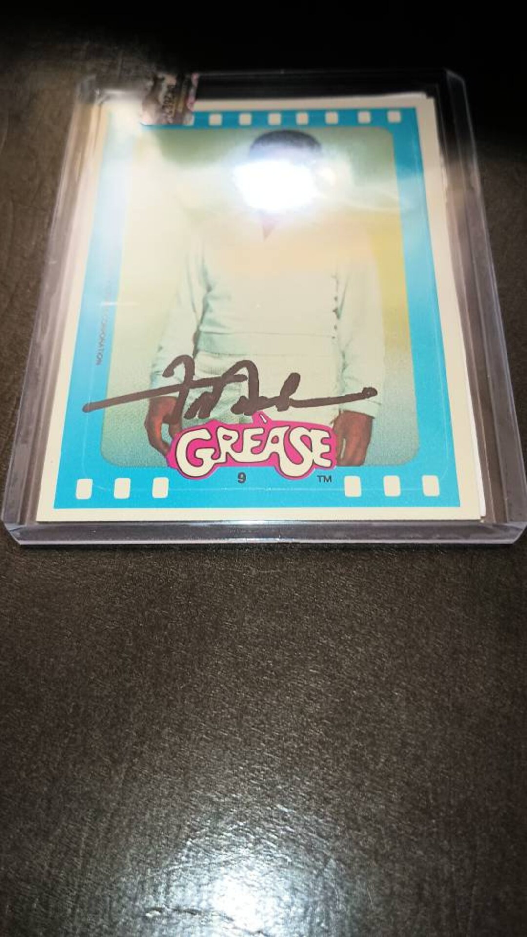 Frankie Avalon Autographed Grease Card With Coa Etsy
