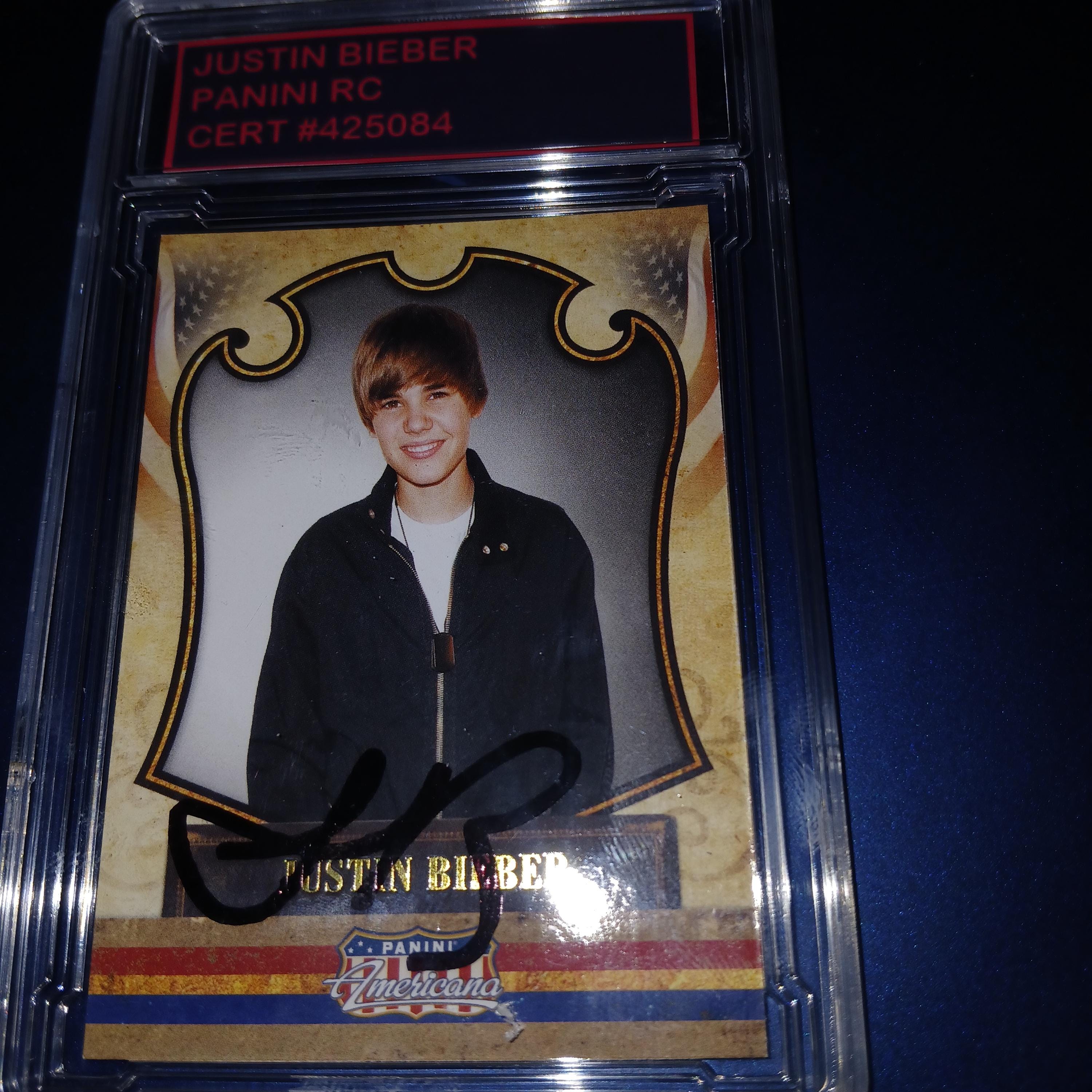 Justin bieber signed - Etsy 日本