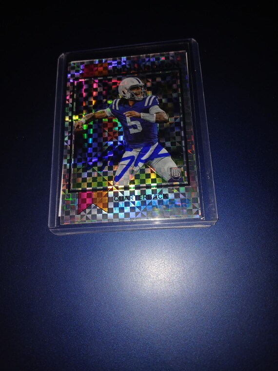 アンソニー・リチャードソンの直筆サイン入りルーキーカード（証明書