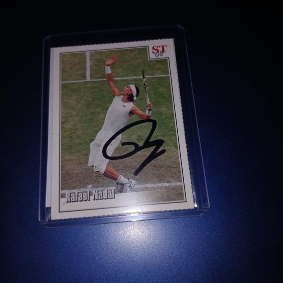 ラファエル・ナダル テニス 2006 ACE 直筆サインカード ラファエル