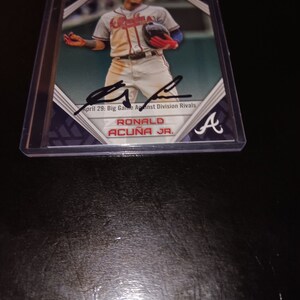 Ronald Acuna Jr Signed Atlanta Blue Baseball Jersey (JSA) -