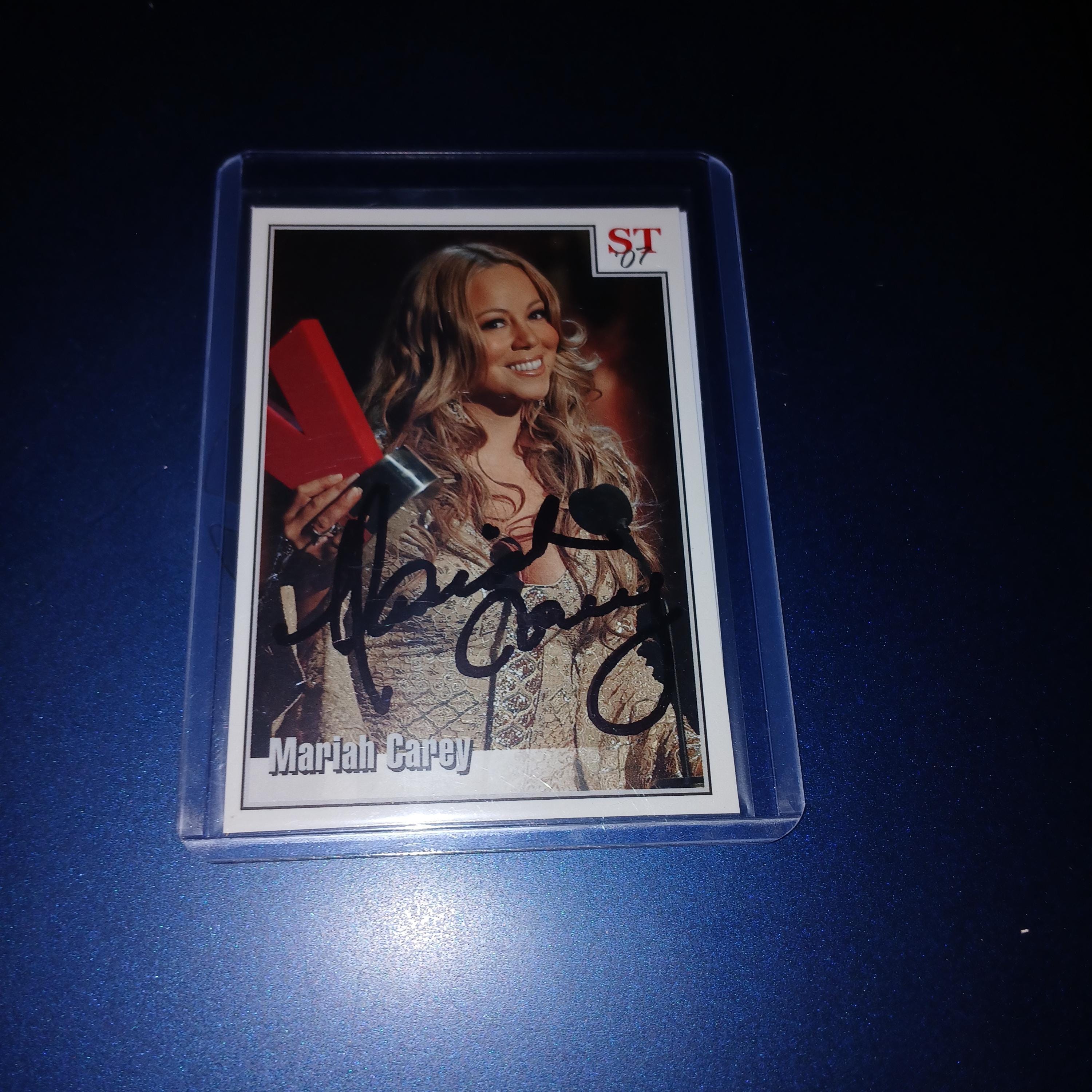 Mariah Carey Autograph With Cert - Etsy