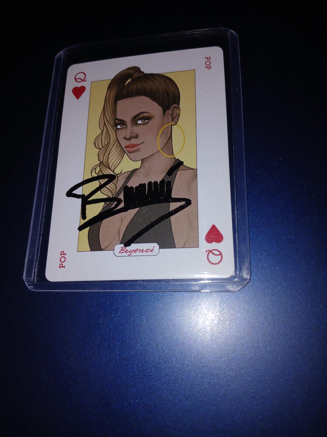 Beyonce Autographed Card With Cert - Etsy