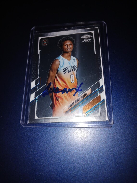 Ausar Thompson Autographed Rookie Card With Cert - Etsy