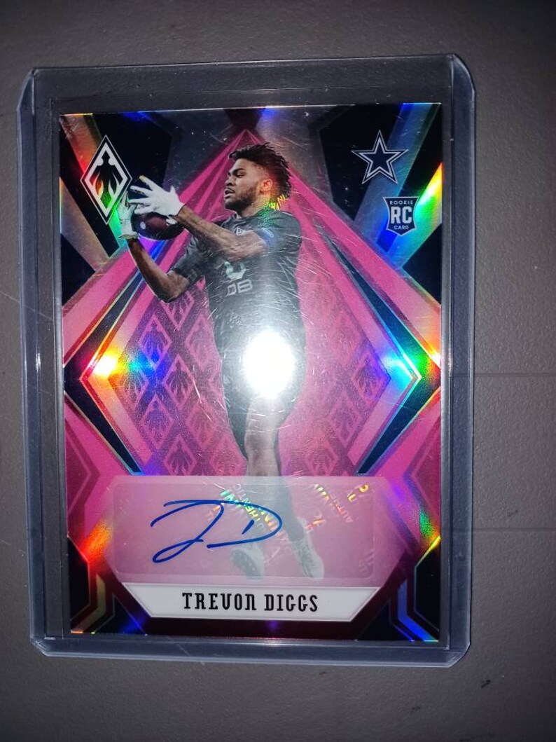 Trevon Diggs Panini Certified Autographed Numbered Rookie Card | Etsy
