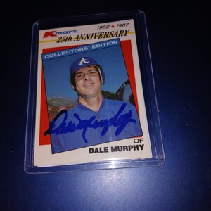 【4月 SALE】MLBデール・マーフィー 直筆サイン写真 MVP 82,83 デール・マーフィーのサイン入りカード（コアラ付き） - Etsy 日本