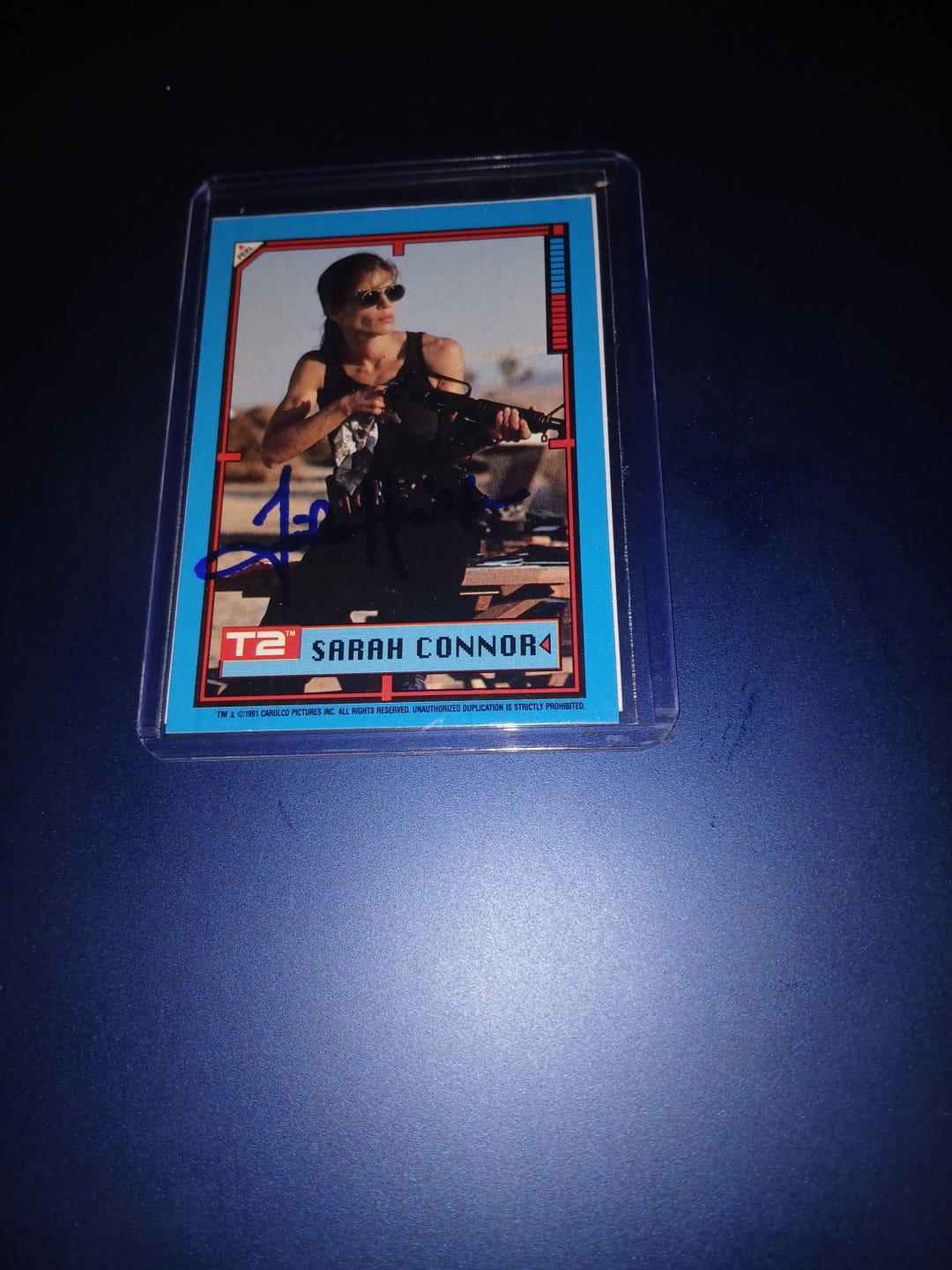 リンダ ハミルトン 直筆 サイン ターミネーター リンダ ハミルトン 直筆 サイン ターミネーター - メルカリ