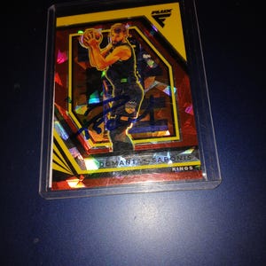 Domontas Sabonis autographed card with COA