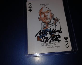 マイケル・ジャクソンのサイン入りカード（証明書付き） - Etsy 日本