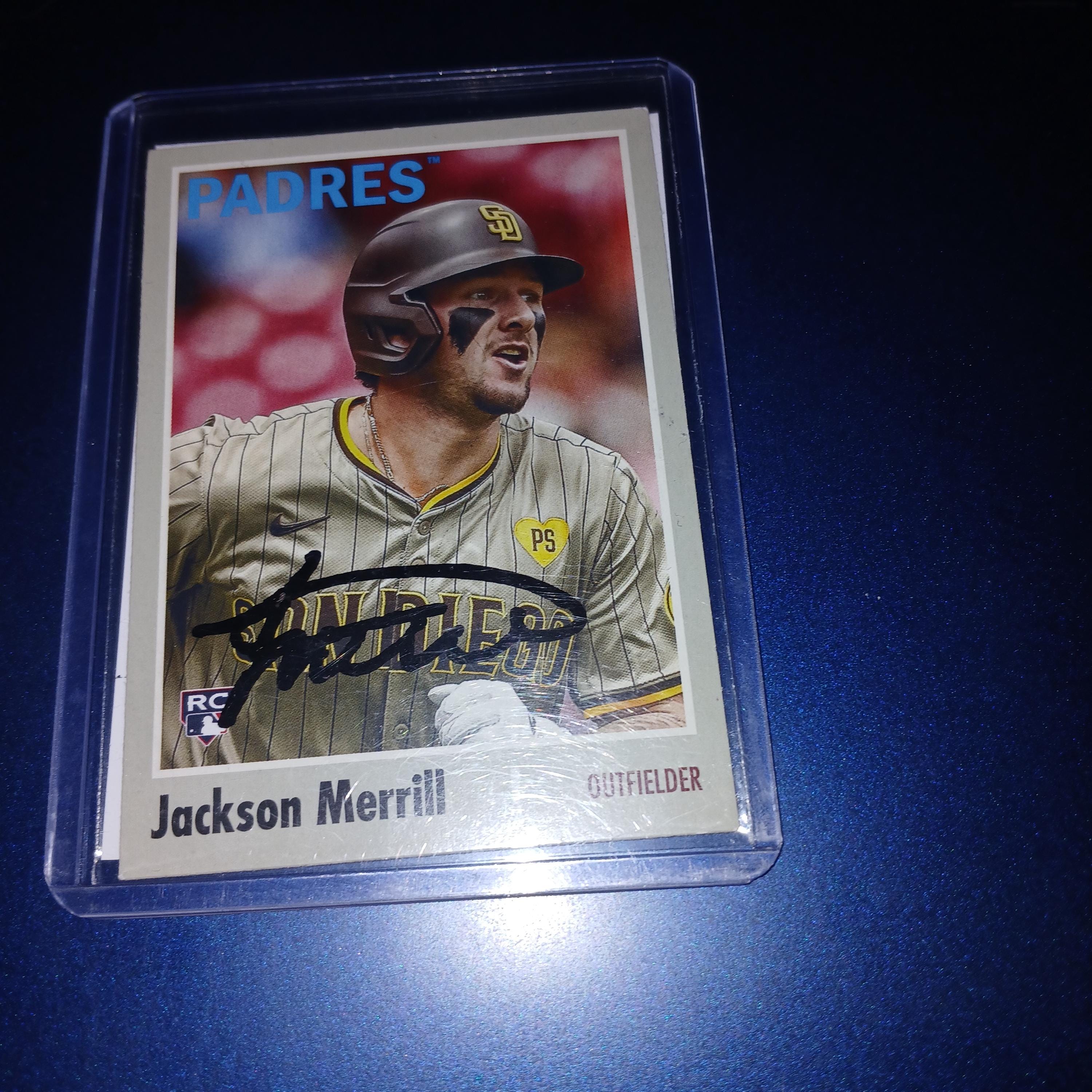 Jackson Merrill Autographed Card With Cert - Etsy