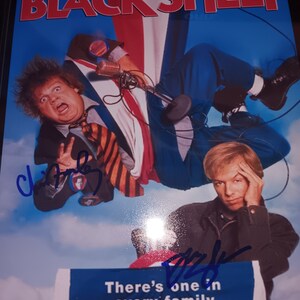 Chris Farley, David Spade autographed promo with coa. Approximately 8x10 inches