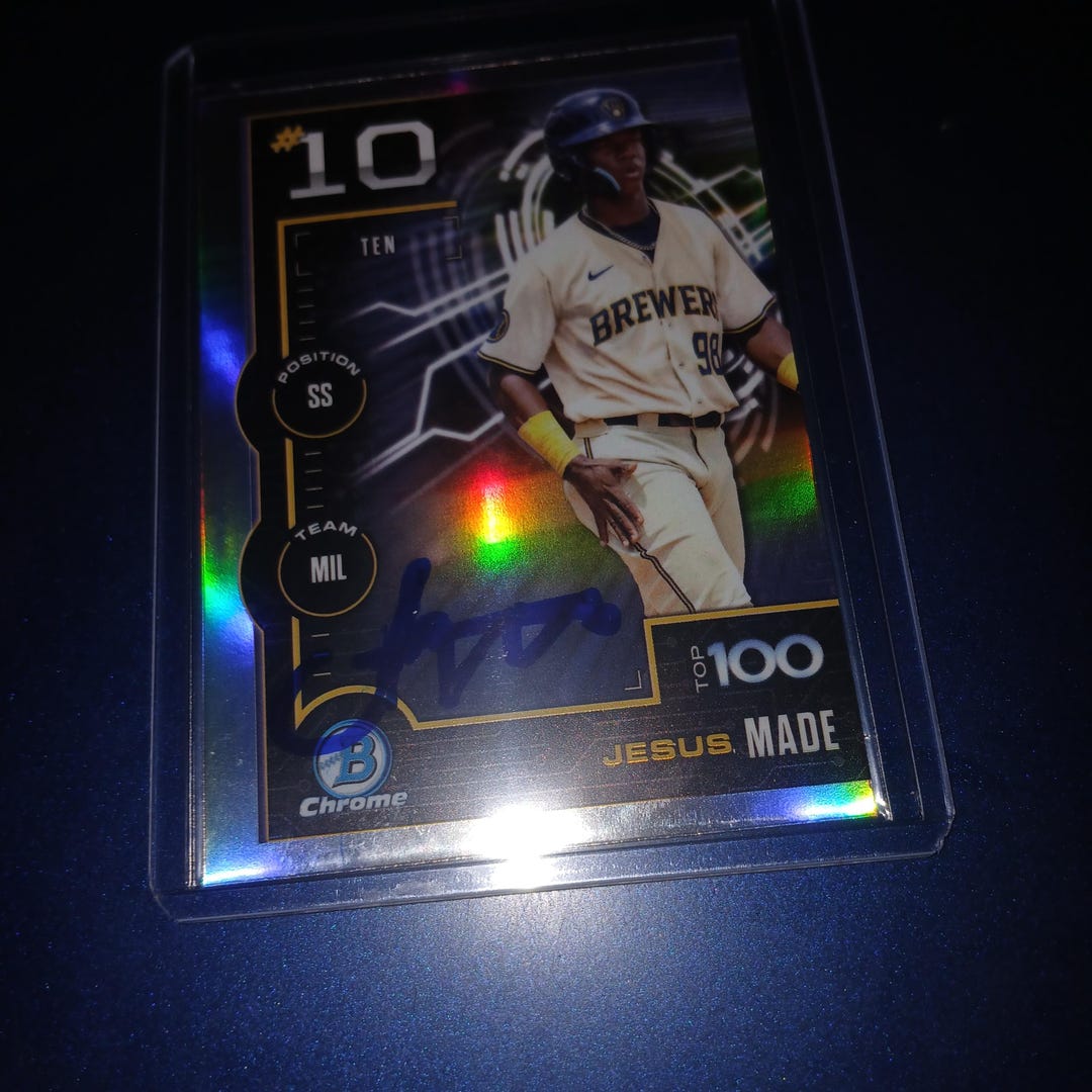 Jesus Made Autographed Rookie Card With Cert - Etsy