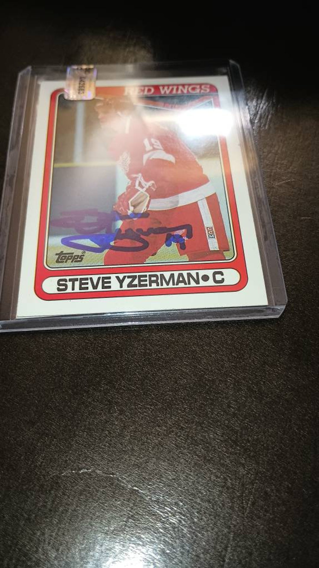 Steve Yzerman Autographed Jerseys, Signed Steve Yzerman Inscripted