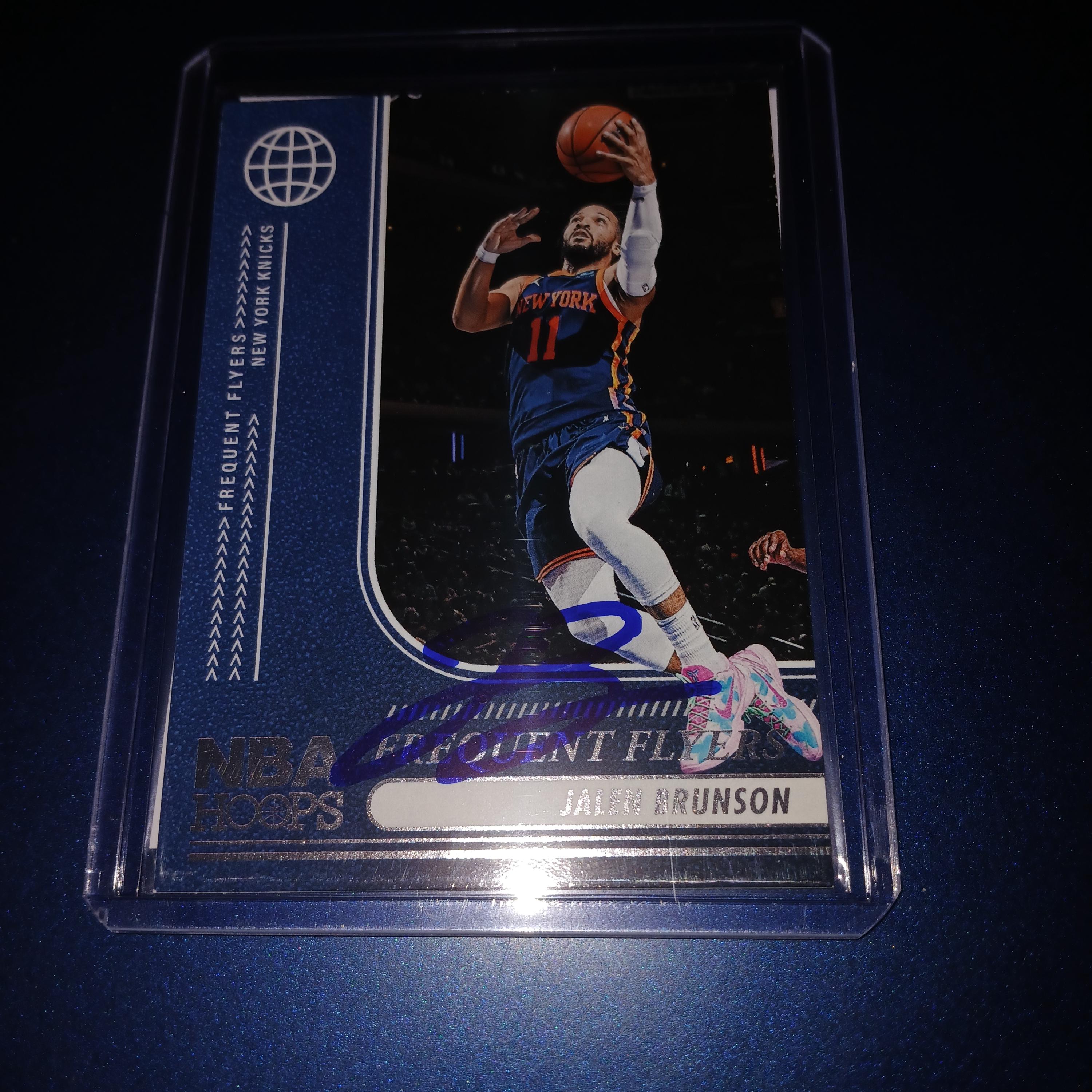 Jalen Brunson Autograph Card - Etsy