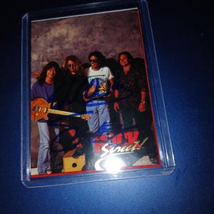 Eddie Van Halen, Sammy Hagar Cartão autografado com capa