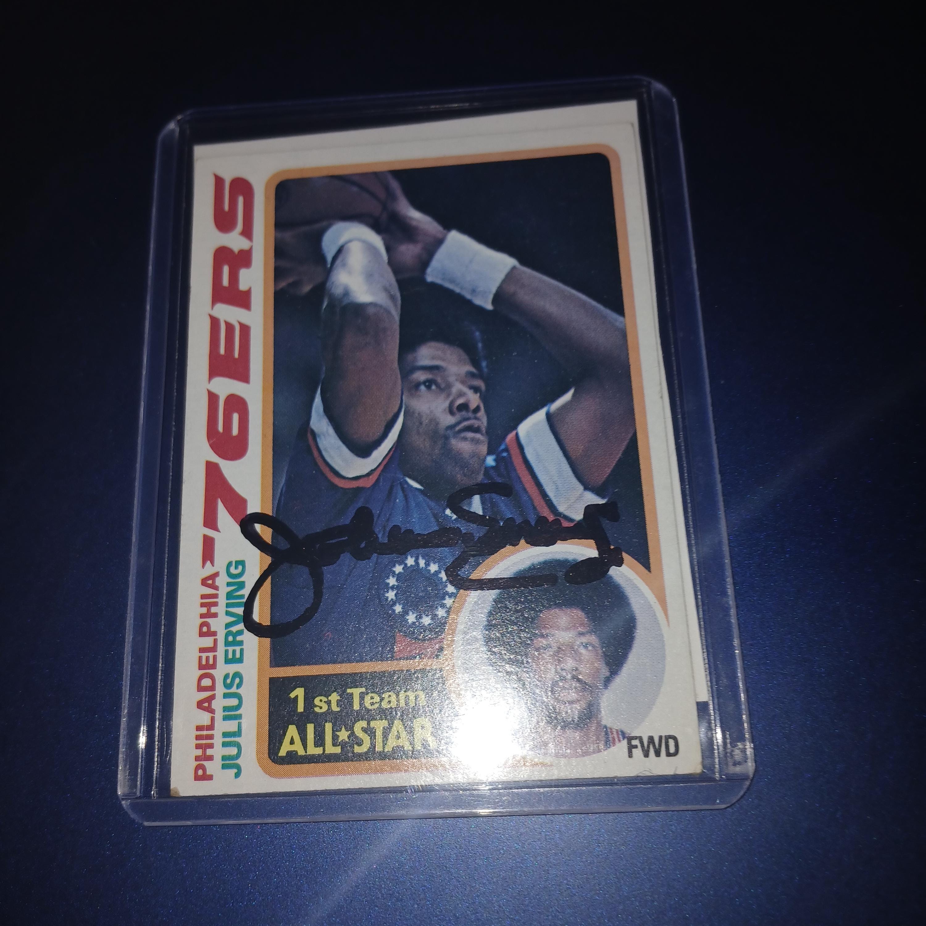 Julius Erving Card - Etsy