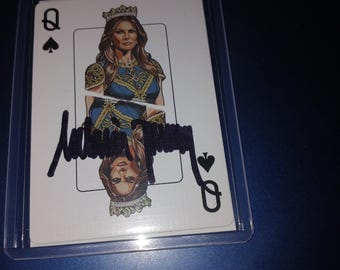 ドナルド・トランプの直筆サインカード（証明書付き） - Etsy 日本