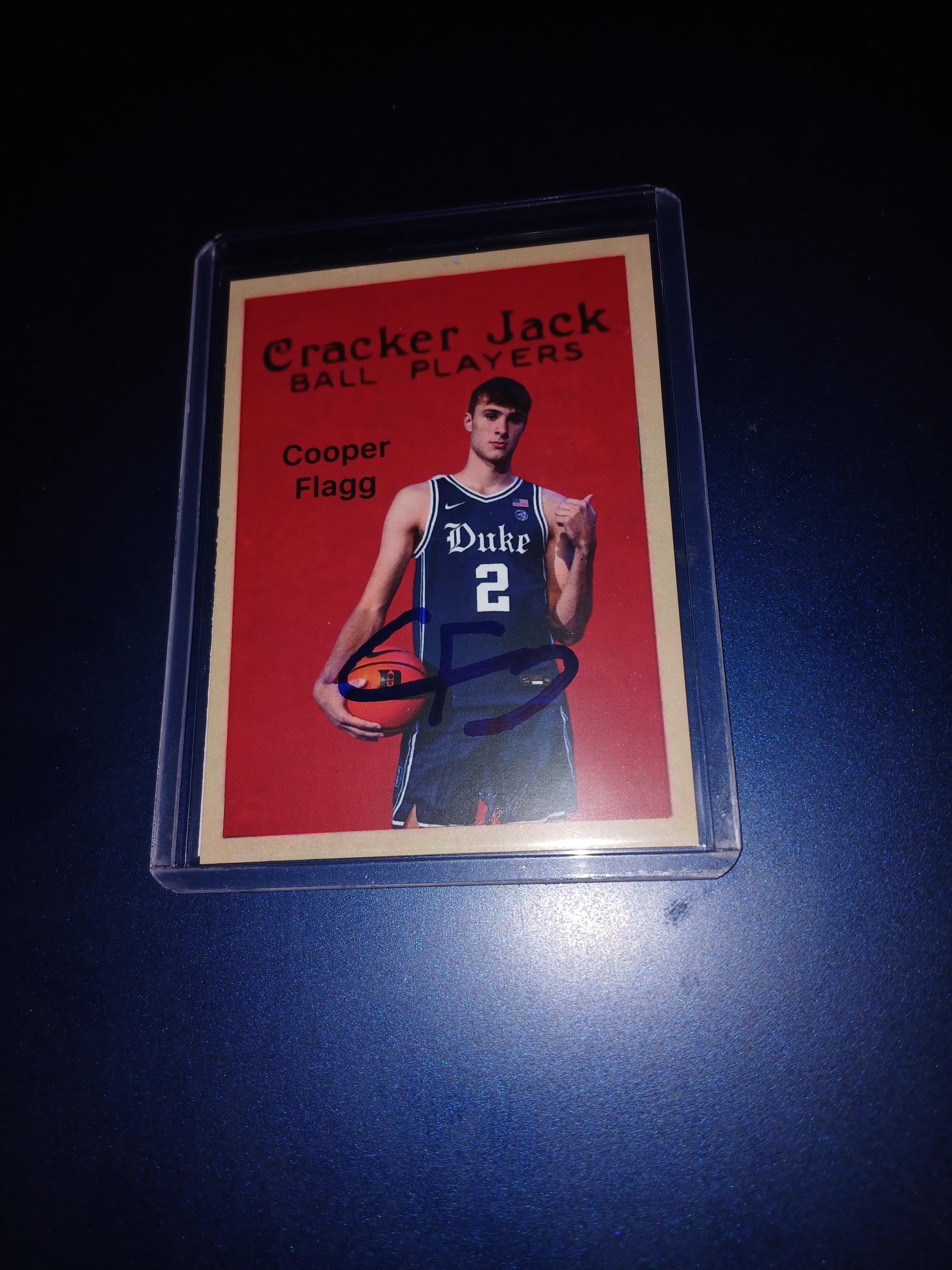 クーパー・フラッグのサイン入りルーキーカード（COA付き） - Etsy 日本