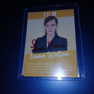 Emma watson autograph - Etsy 日本
