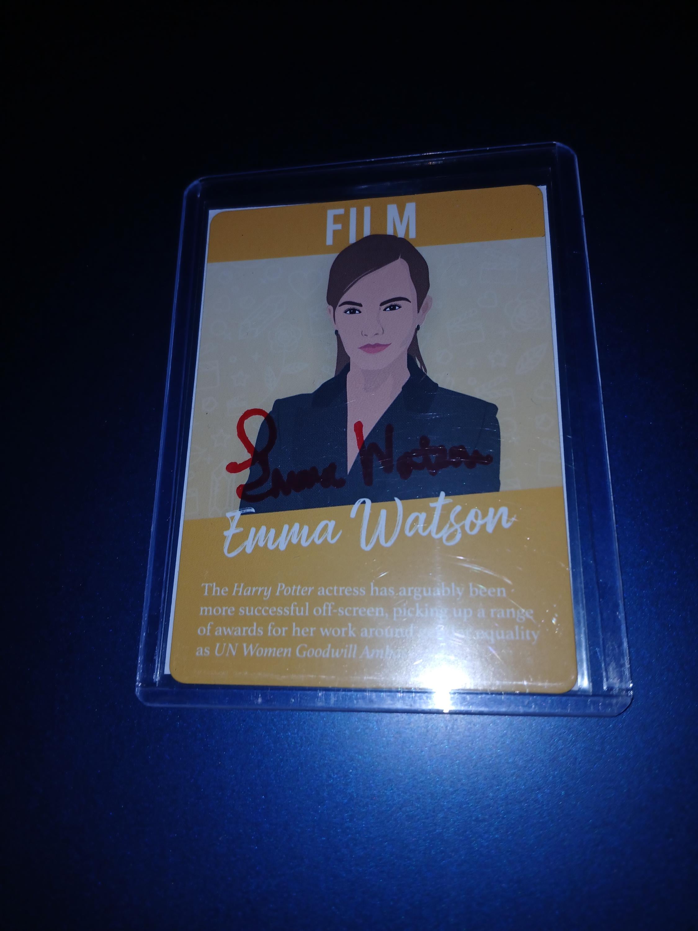 Emma watson autograph - Etsy 日本