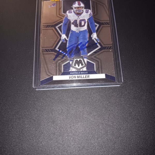 Von Miller autographed  card with coa