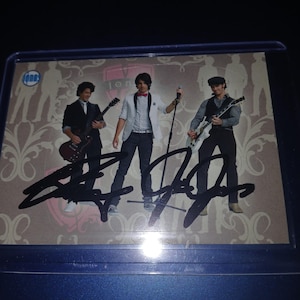 Signed jonas brothers - Etsy 日本